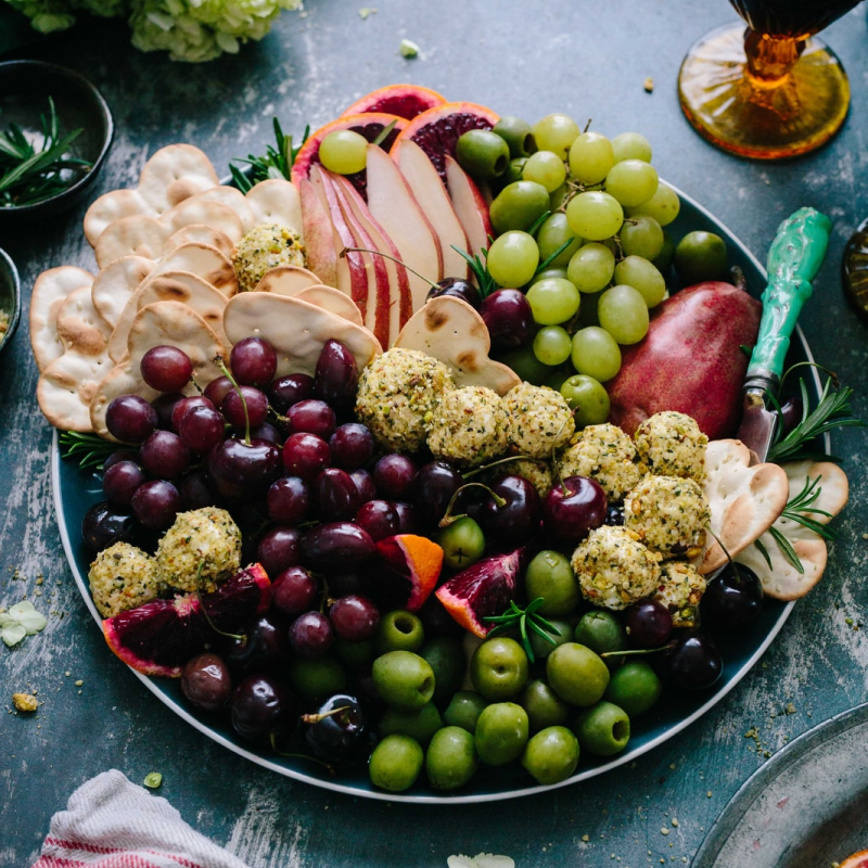 Photo of beatifully arranged food