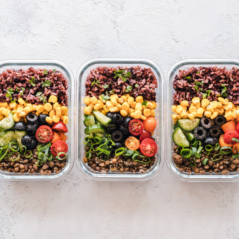 Photo of beatifully arranged food